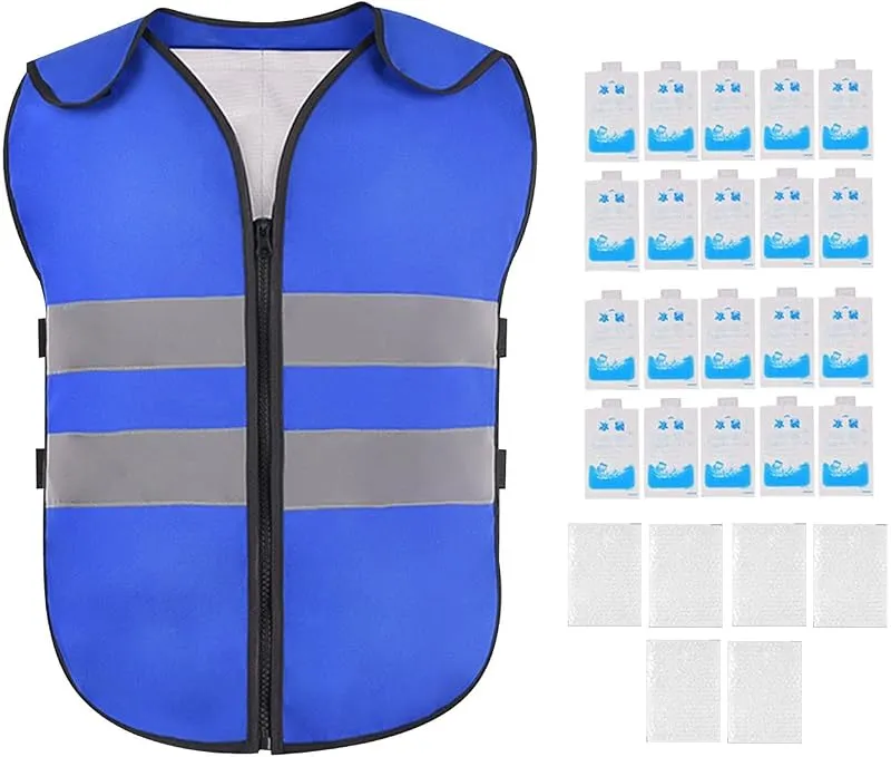 Gilet rafraîchissant avec blocs réfrigérants – © Amazon
