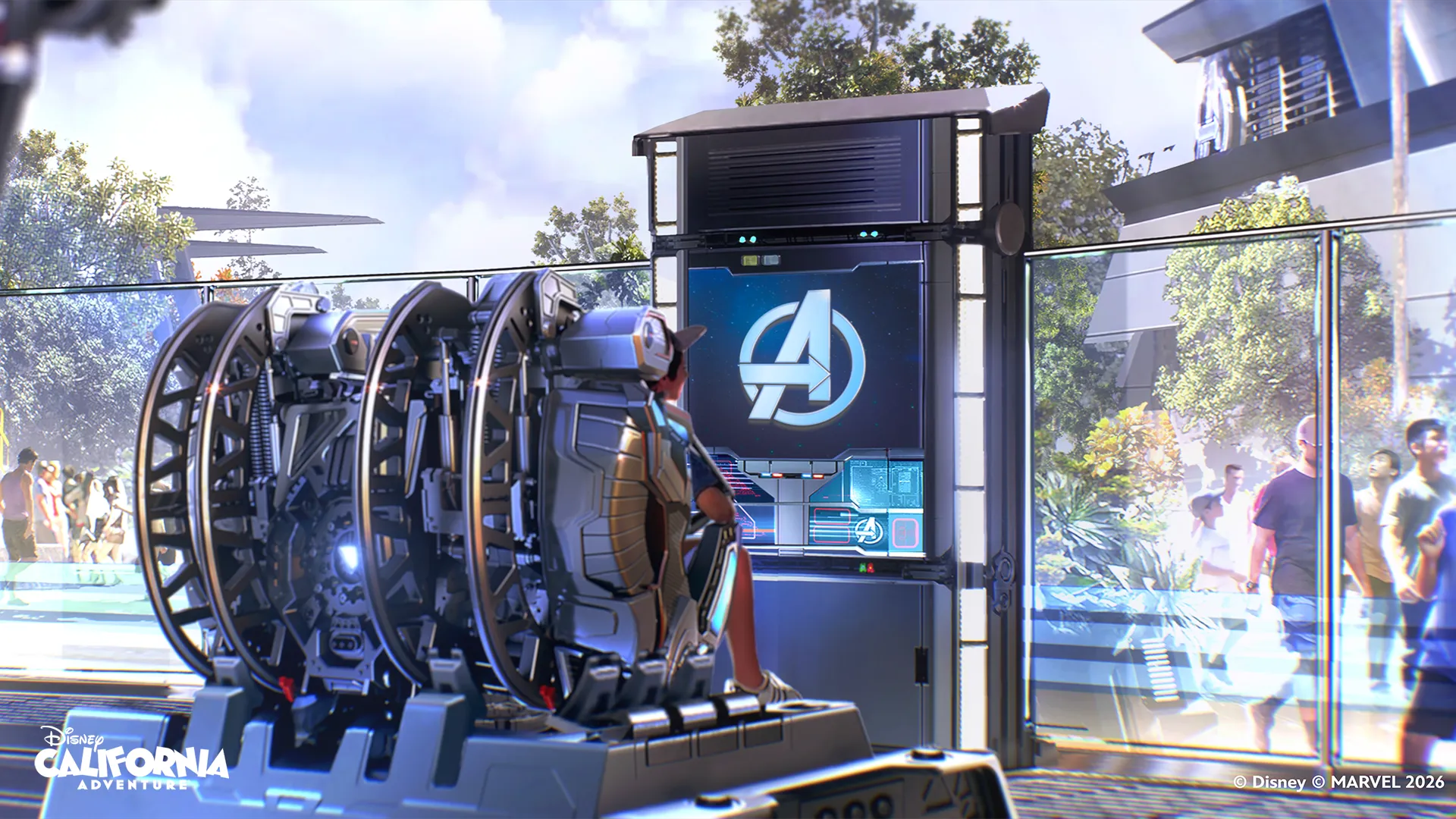 Avengers Infinity Defense à Avengers Campus, Disney California Adventure – © Disney / Marvel