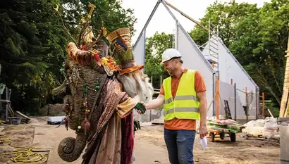 Bibliothèque des Contes : l'Efteling dévoile son design et présente le gnome du silence