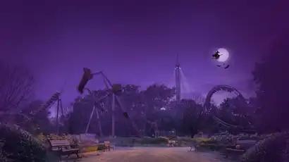 Halloween 2026 à Bellewaerde Park : huit maisons hantées et parcours dont trois gratuits, un Mortal Pass à 26 € et six nocturnes avec feu d'artifice du 17 octobre au 8 novembre
