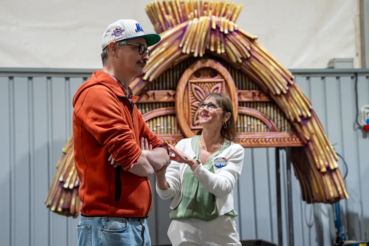 Artistes de La Cavalcade des Princesses Disney à Disney Adventure World – © Disney