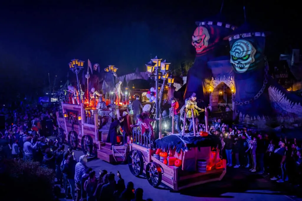 Peur sur le parc au parc Astérix
