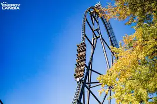 Le mega coaster Hyperion à Energylandia avec sa première descente de 77 mètres