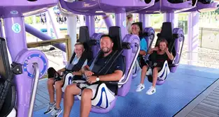 Nopuko Air Coaster à Lost Island Theme Park — © Lost Island Theme Park