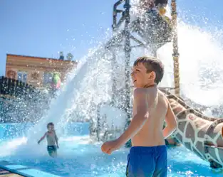 Aire de jeux aquatique à Conny-Land — © Conny-Land