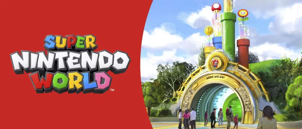 Concept Art du prochain monde Super Nintendo World au Universal Epic Universe
